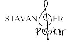 Ren Logo Stavanger Popkor Sort